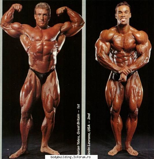 comparatie cu dorian care a luat locul 1 kevin levrone