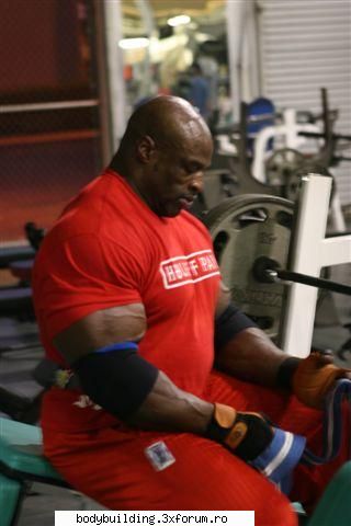 Ronnie Coleman - Ronnie training - culturisti celebri